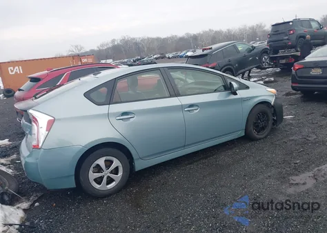 2012 Toyota Prius Four z USA, uszkodzony, nr VIN JTDKN3DU6C5456004